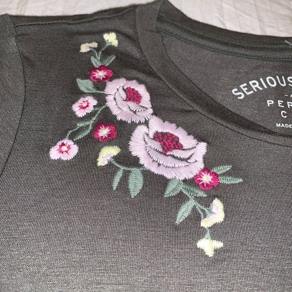 4/$25♦️ AEROPOSTALE soft perfect embroidered crew - Picture 4 of 8
